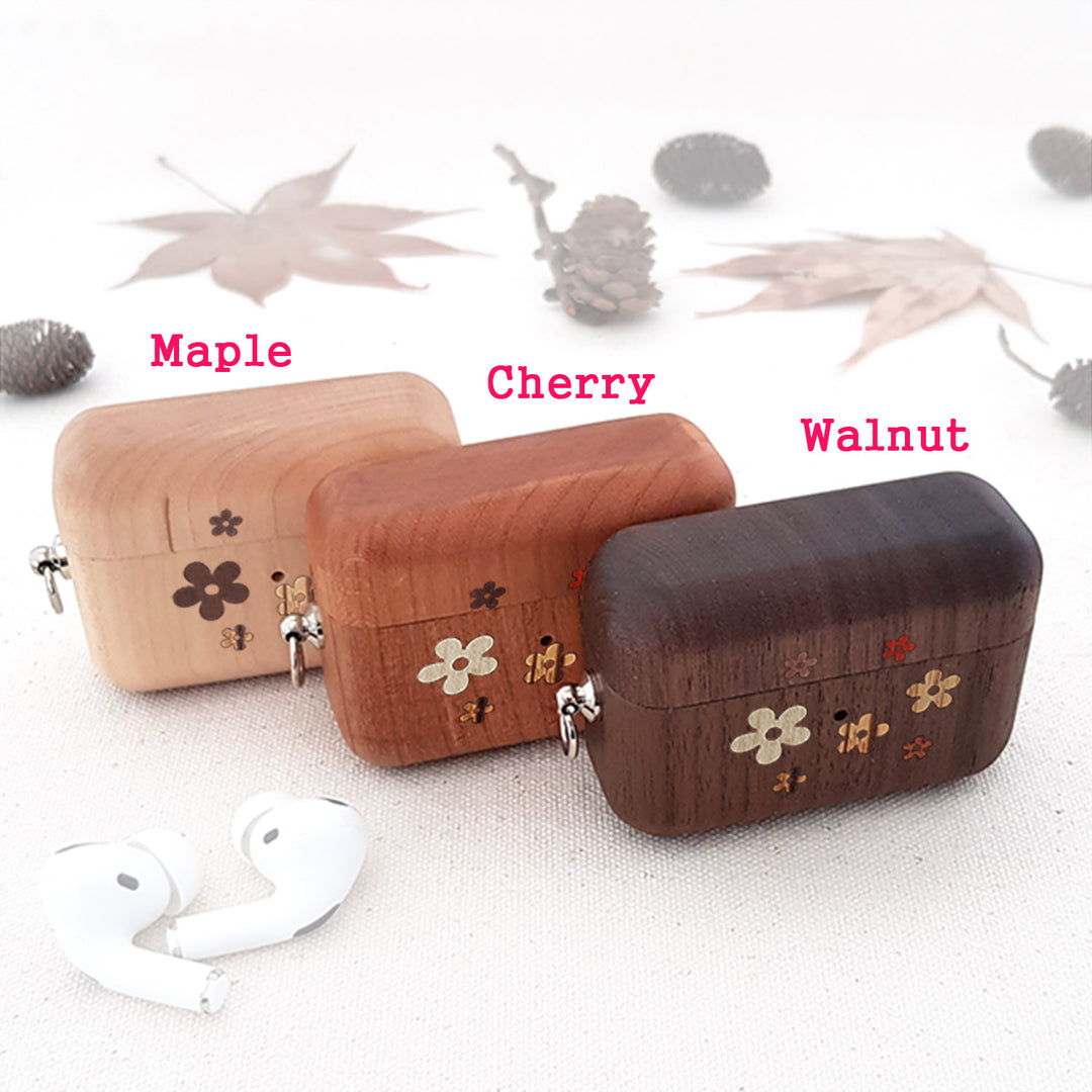 Airpod Inlaid Case - Flower