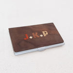 Load image into Gallery viewer, Business Card Holder - Initial