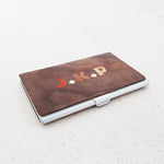 Load image into Gallery viewer, Business Card Holder - Initial
