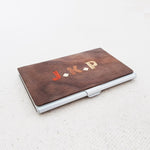 Load image into Gallery viewer, Business Card Holder - Initial