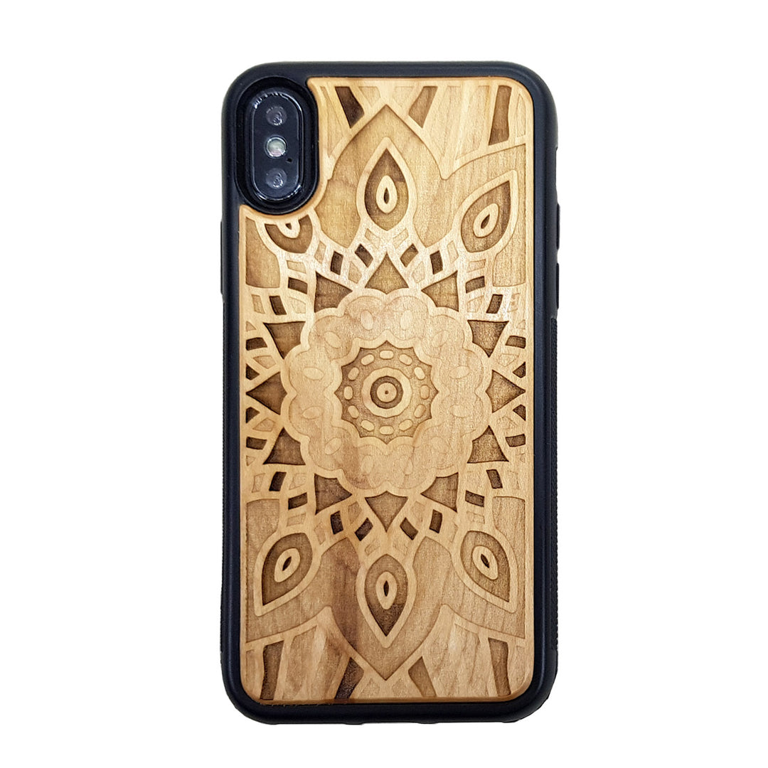 Geometric pattern - Wood Phone Case