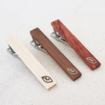 Load image into Gallery viewer, Wooden Tie Clip - Leaf