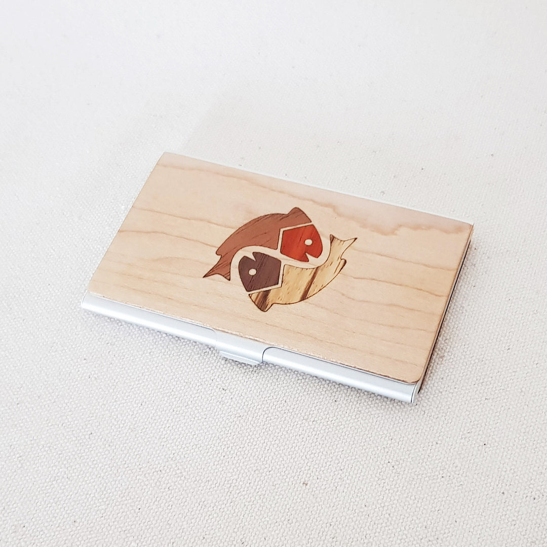 Business Card Holder - Two Fishes