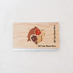Load image into Gallery viewer, Business Card Holder - Two Fishes