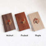 Load image into Gallery viewer, Business Card Holder - Two Fishes