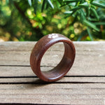Load image into Gallery viewer, Inlaid Wood Ring - Cat's Paw