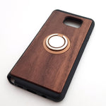 Load image into Gallery viewer, Wood Phone Case w/t Finger Ring
