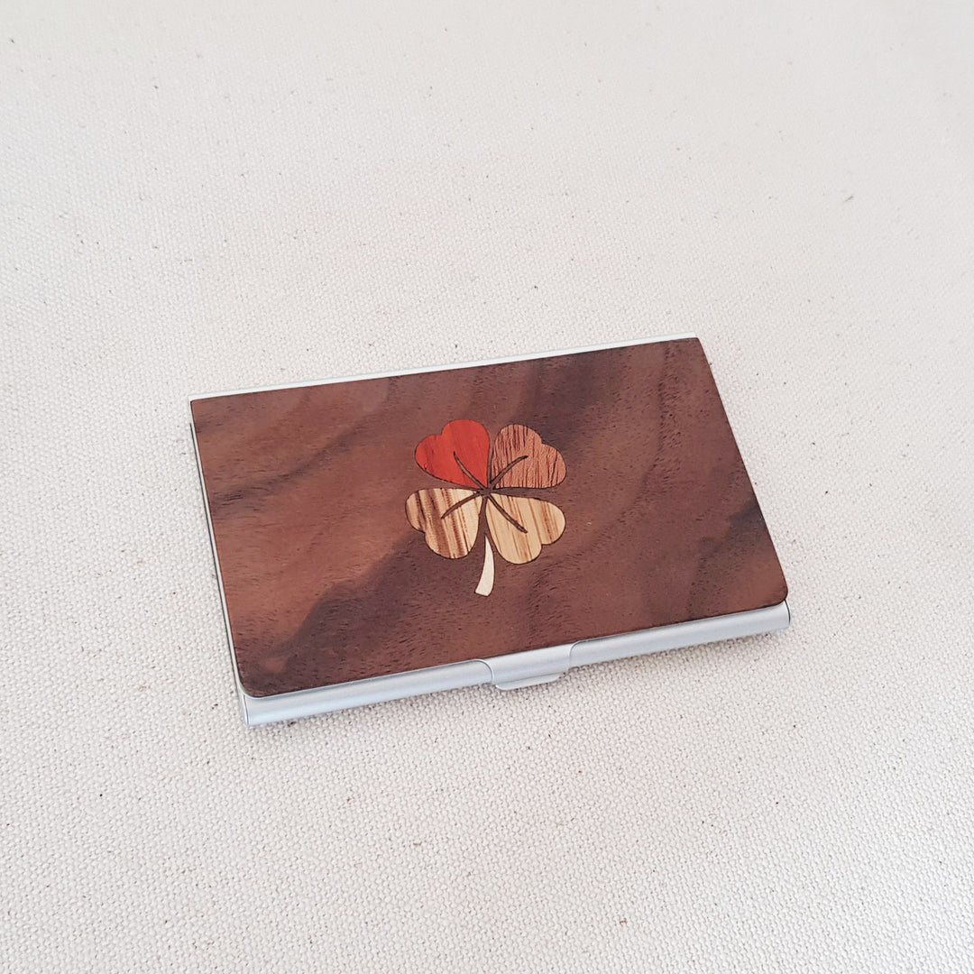 Business Card Holder - Clover