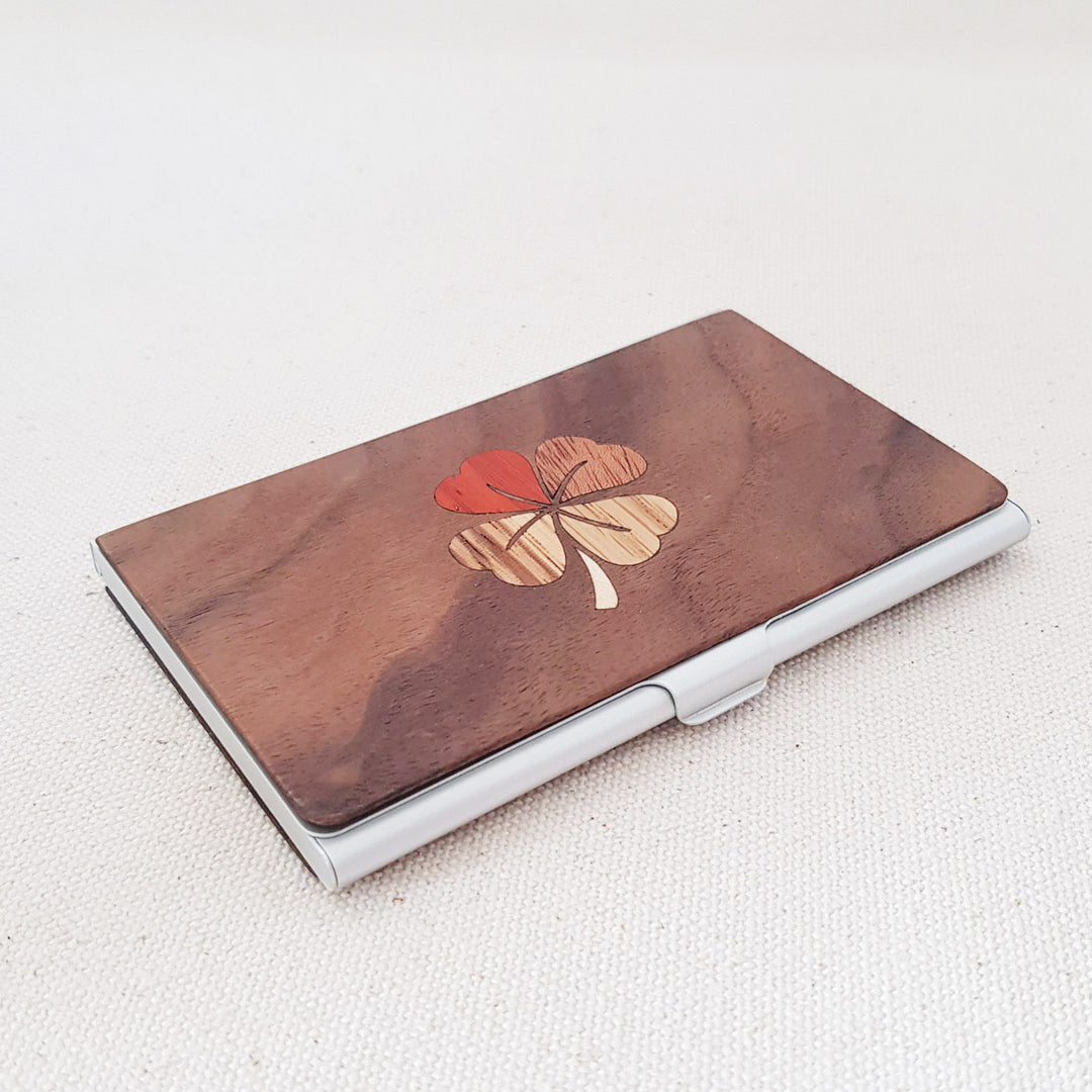 Business Card Holder - Clover