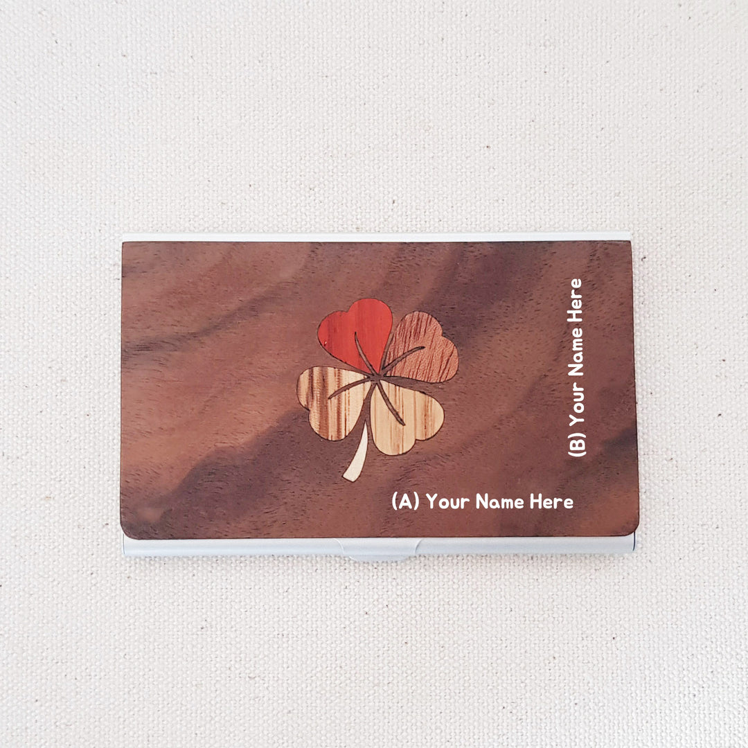Business Card Holder - Clover