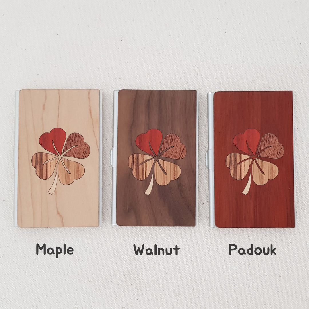 Business Card Holder - Clover