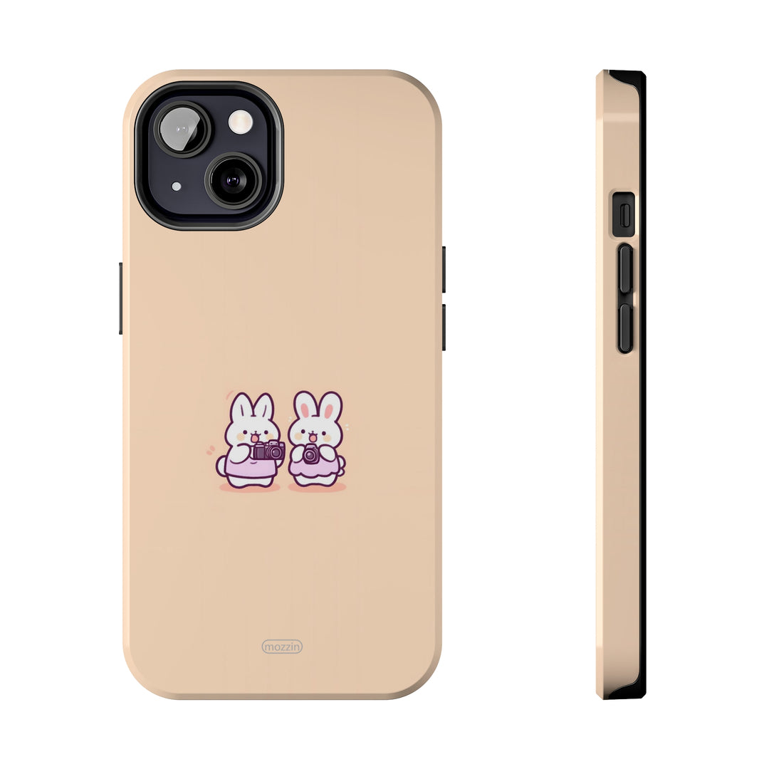 Tough Phone Cases - Rabbit play