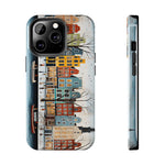 Load image into Gallery viewer, Tough Phone Cases - Typical houses illustration