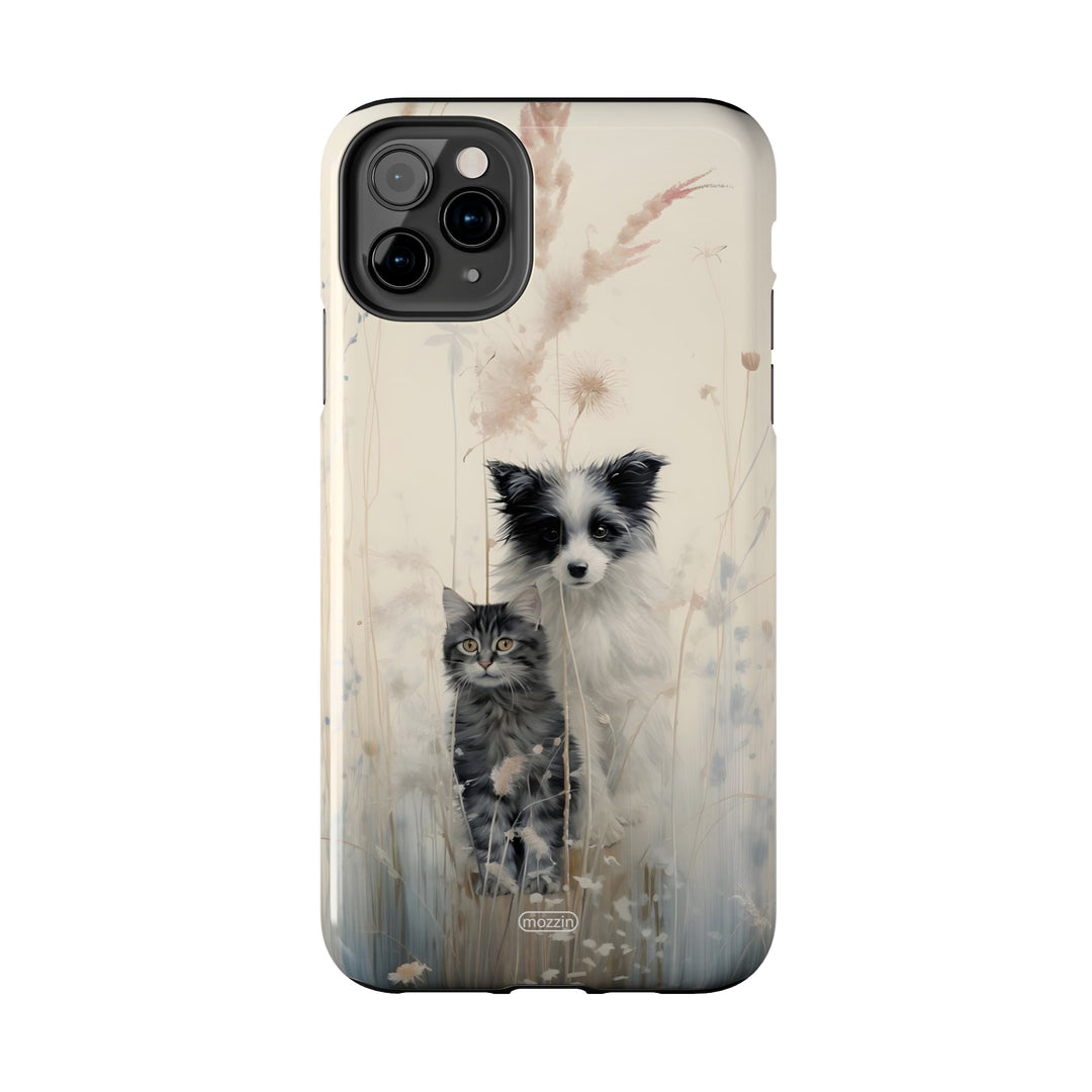 Tough Phone Cases - Cat and Dog Together 3