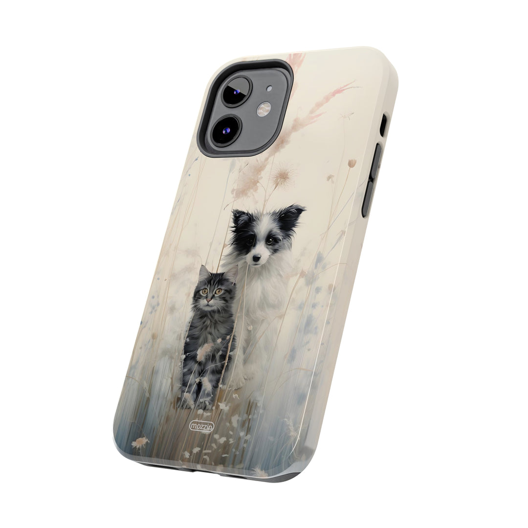 Tough Phone Cases - Cat and Dog Together 3