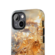 Tough Phone Cases - Golden Sea Sparkles