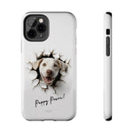 Load image into Gallery viewer, Tough Phone Cases - Labrador Retriever in Wall Hole