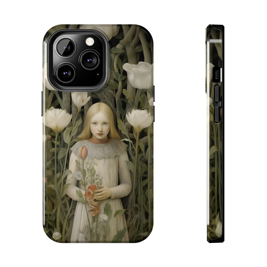 Tough Phone Cases - Fantacy Woman with Flowers