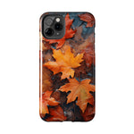 Load image into Gallery viewer, Tough Phone Cases - Autumn Maple Leaves