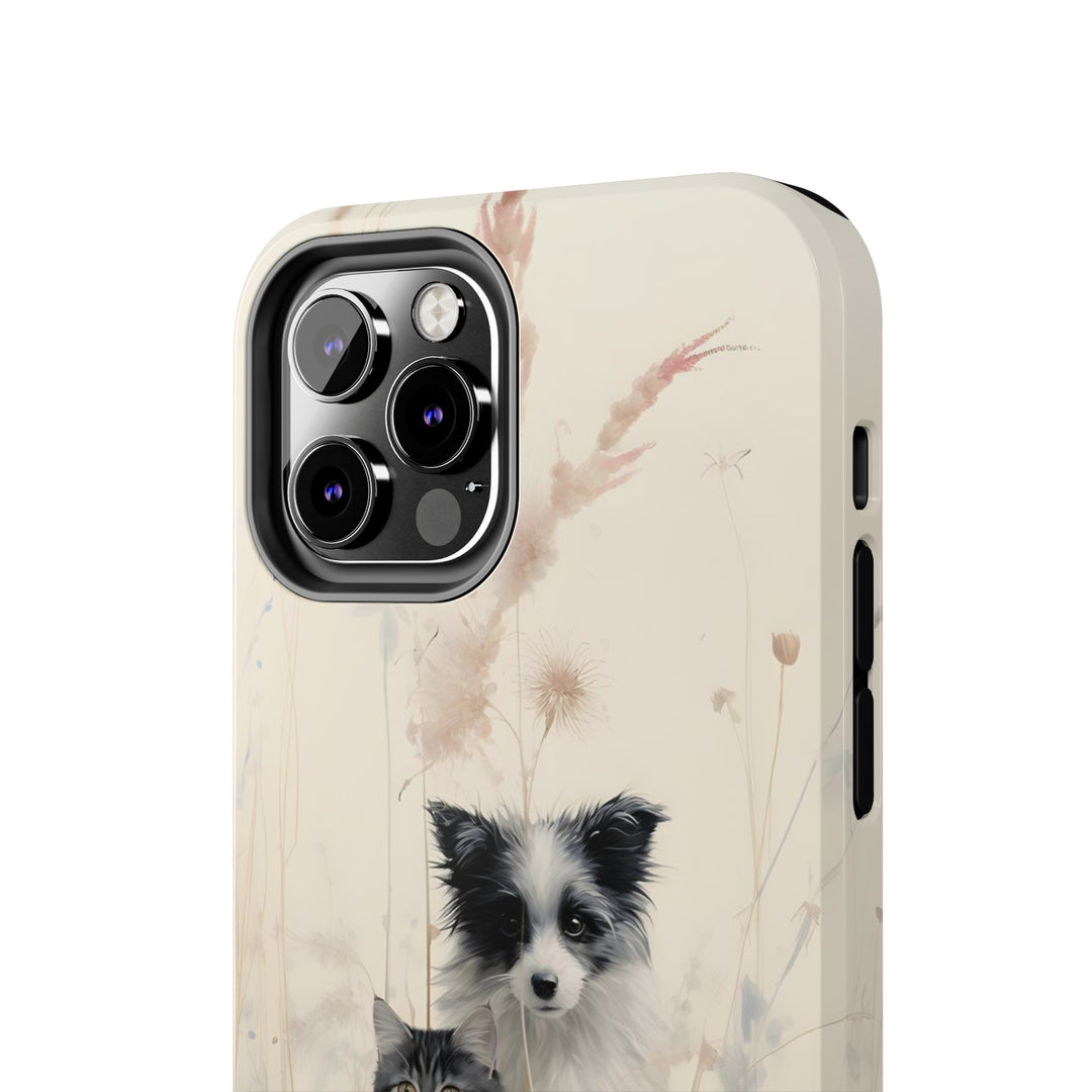 Tough Phone Cases - Cat and Dog Together 3