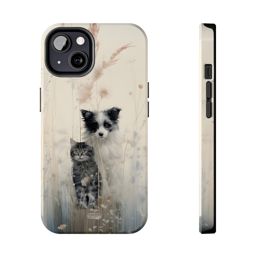 Tough Phone Cases - Cat and Dog Together 3