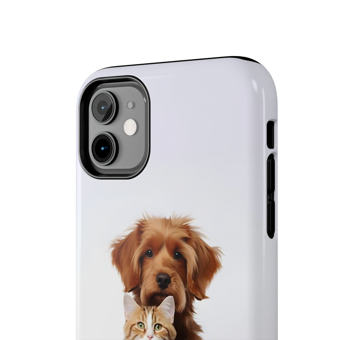 Tough Phone Cases - Cat and Dog