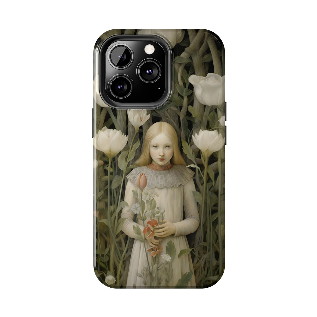 Tough Phone Cases - Fantacy Woman with Flowers