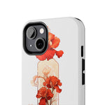 Load image into Gallery viewer, Tough Phone Cases - Birth Flower January - Carnation
