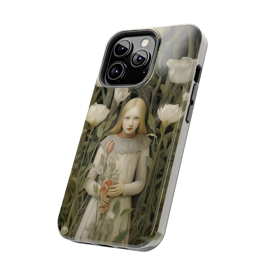 Tough Phone Cases - Fantacy Woman with Flowers