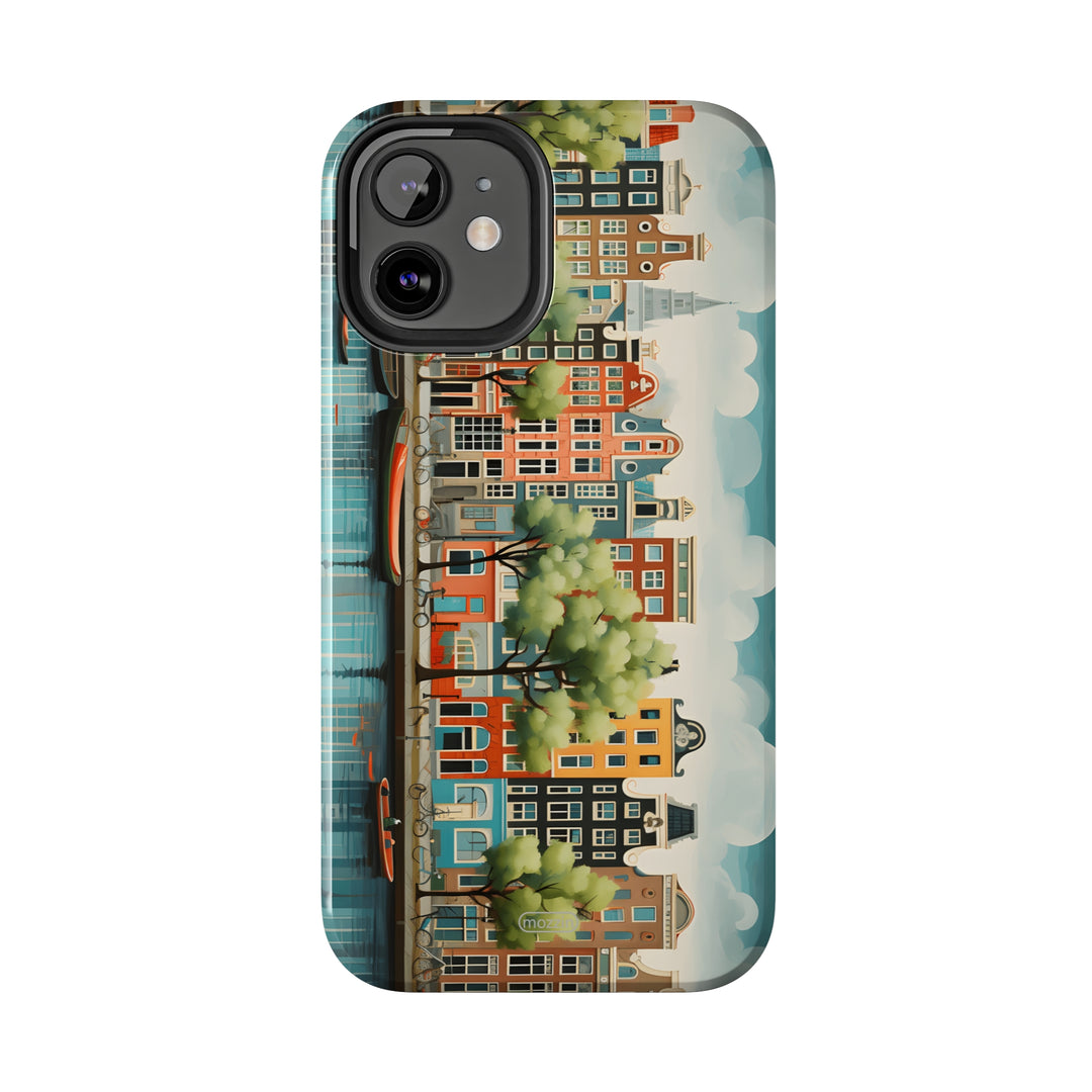 Tough Phone Cases - Typical houses illustration2