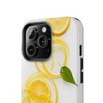 Load image into Gallery viewer, Tough Phone Cases - Lemon slices
