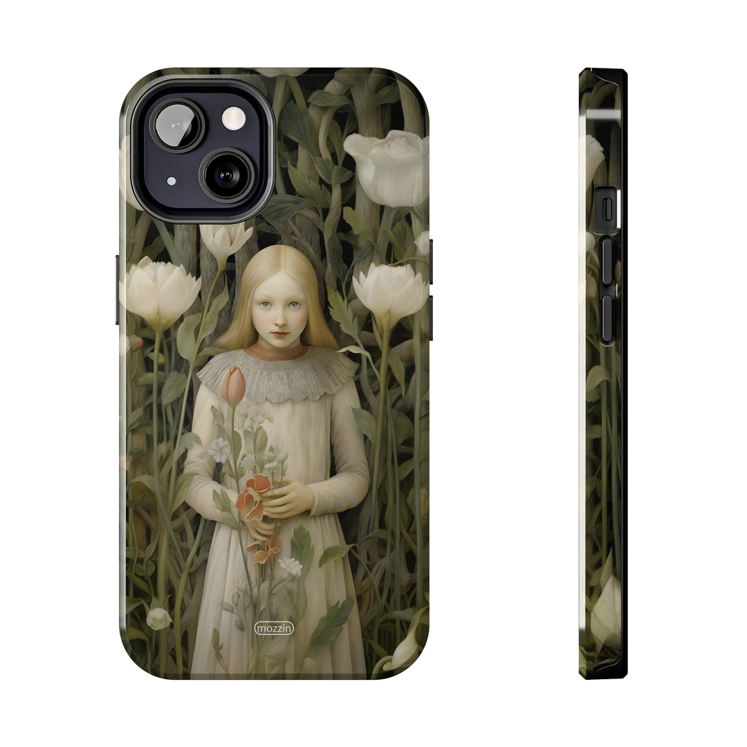 Tough Phone Cases - Fantacy Woman with Flowers