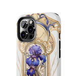 Load image into Gallery viewer, Tough Phone Cases - Birth Flower Feb. - Iris