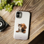 Load image into Gallery viewer, Tough Phone Cases - Cat and Dog 6
