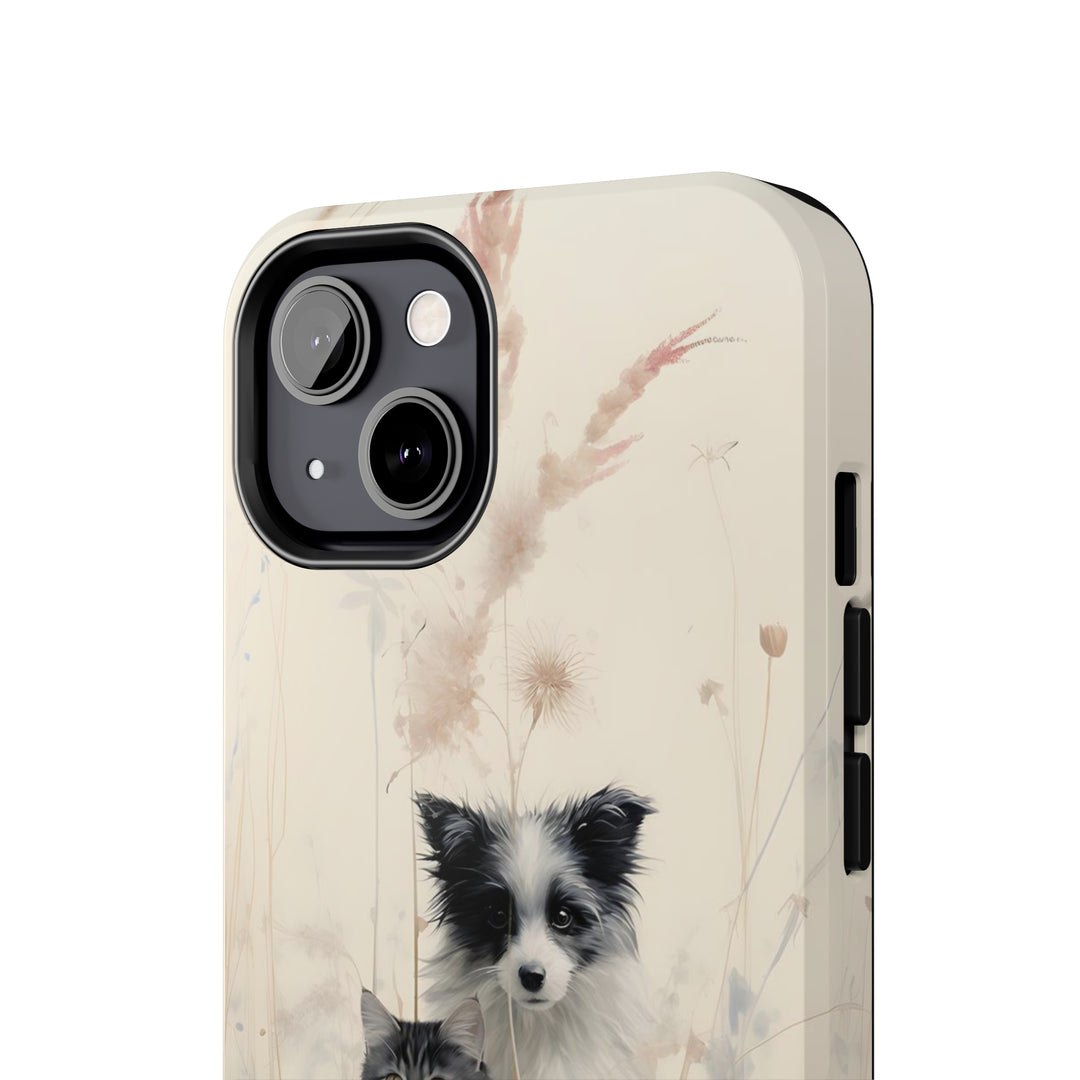 Tough Phone Cases - Cat and Dog Together 3