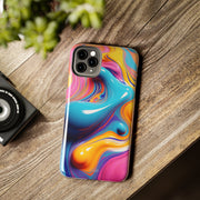 Tough Phone Cases - Abstract Color Wave