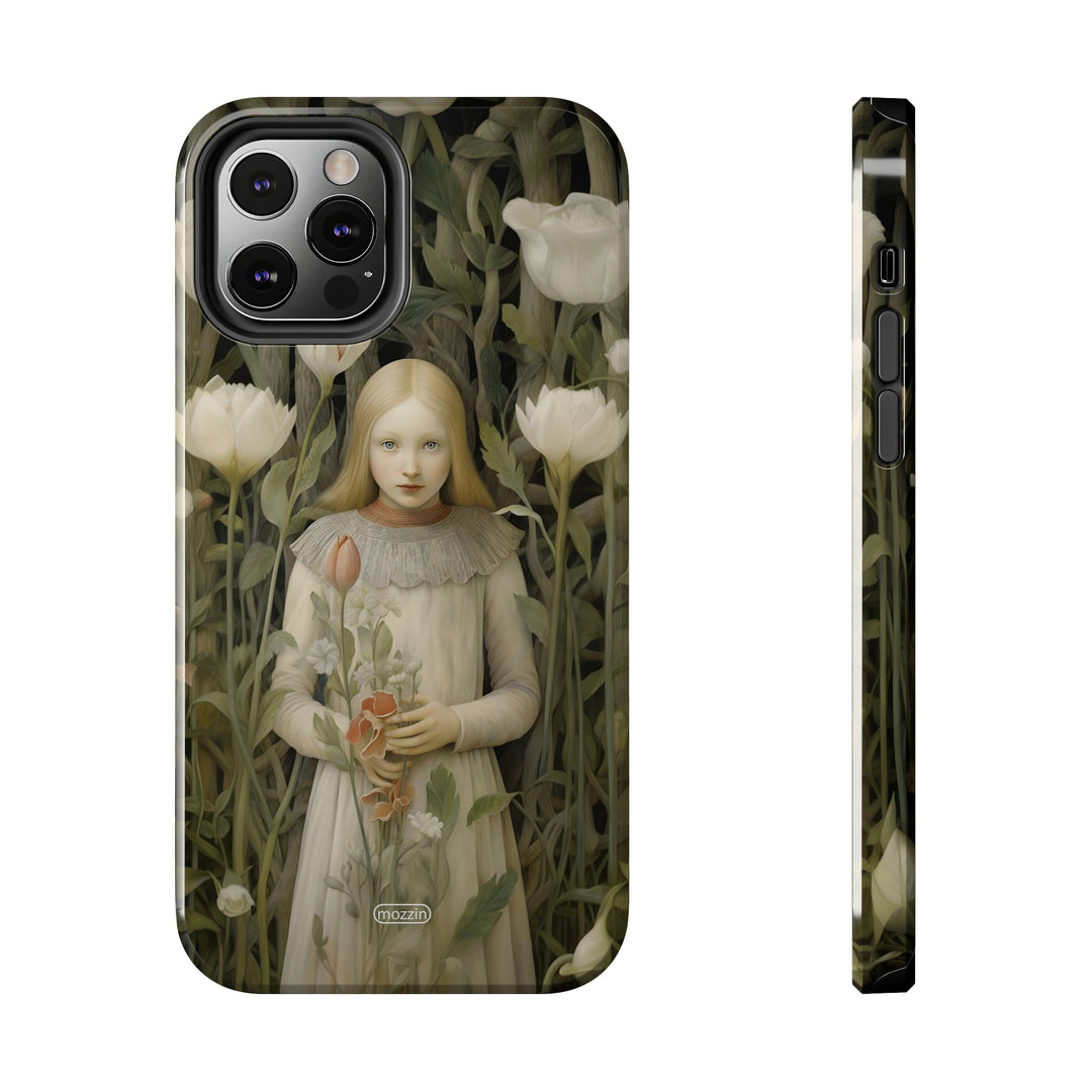 Tough Phone Cases - Fantacy Woman with Flowers