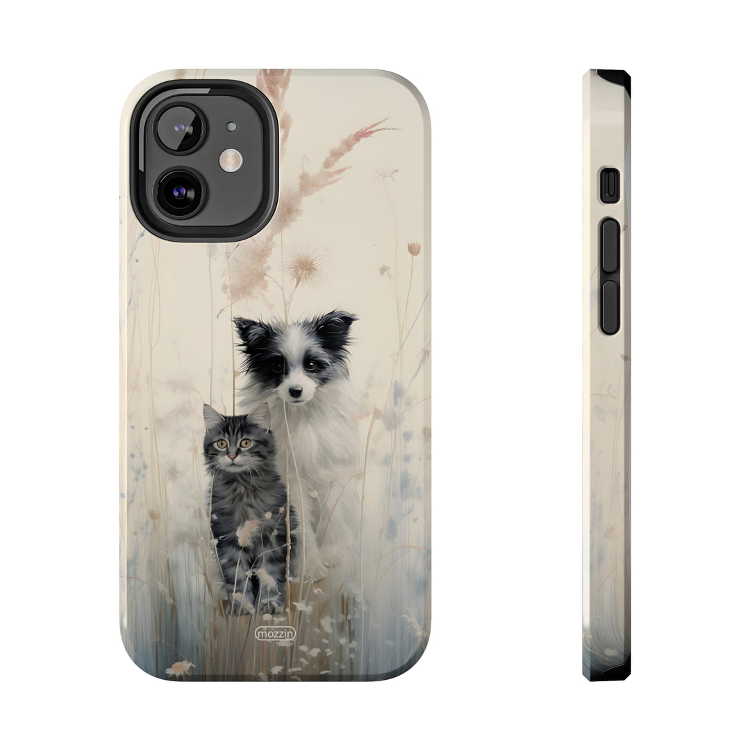 Tough Phone Cases - Cat and Dog Together 3