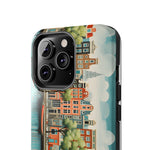 Load image into Gallery viewer, Tough Phone Cases - Typical houses illustration2