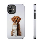 Load image into Gallery viewer, Tough Phone Cases - Cat and Dog