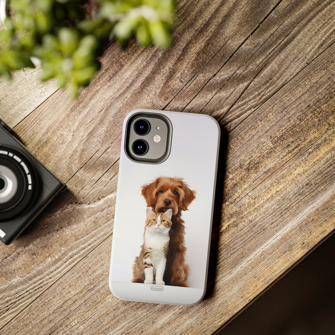 Tough Phone Cases - Cat and Dog