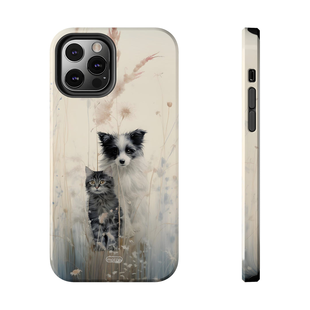 Tough Phone Cases - Cat and Dog Together 3