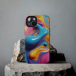 Load image into Gallery viewer, Tough Phone Cases - Abstract Color Wave