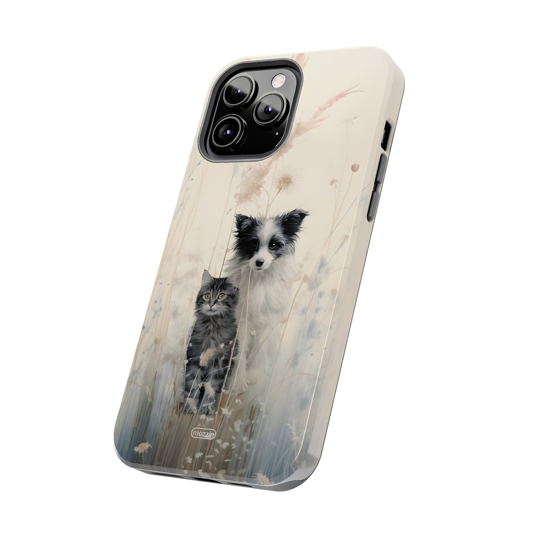 Tough Phone Cases - Cat and Dog Together 3