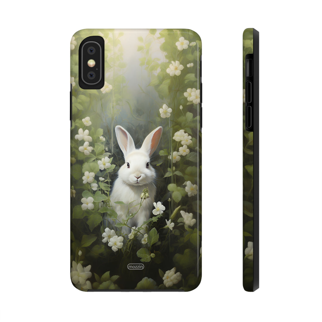 Tough Phone Cases - White Rabbit
