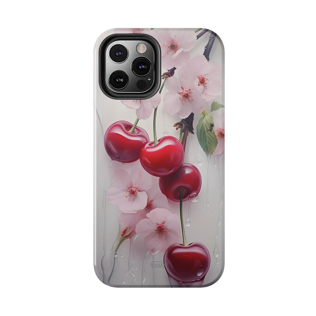 Tough Phone Cases - Cherry and Blossom