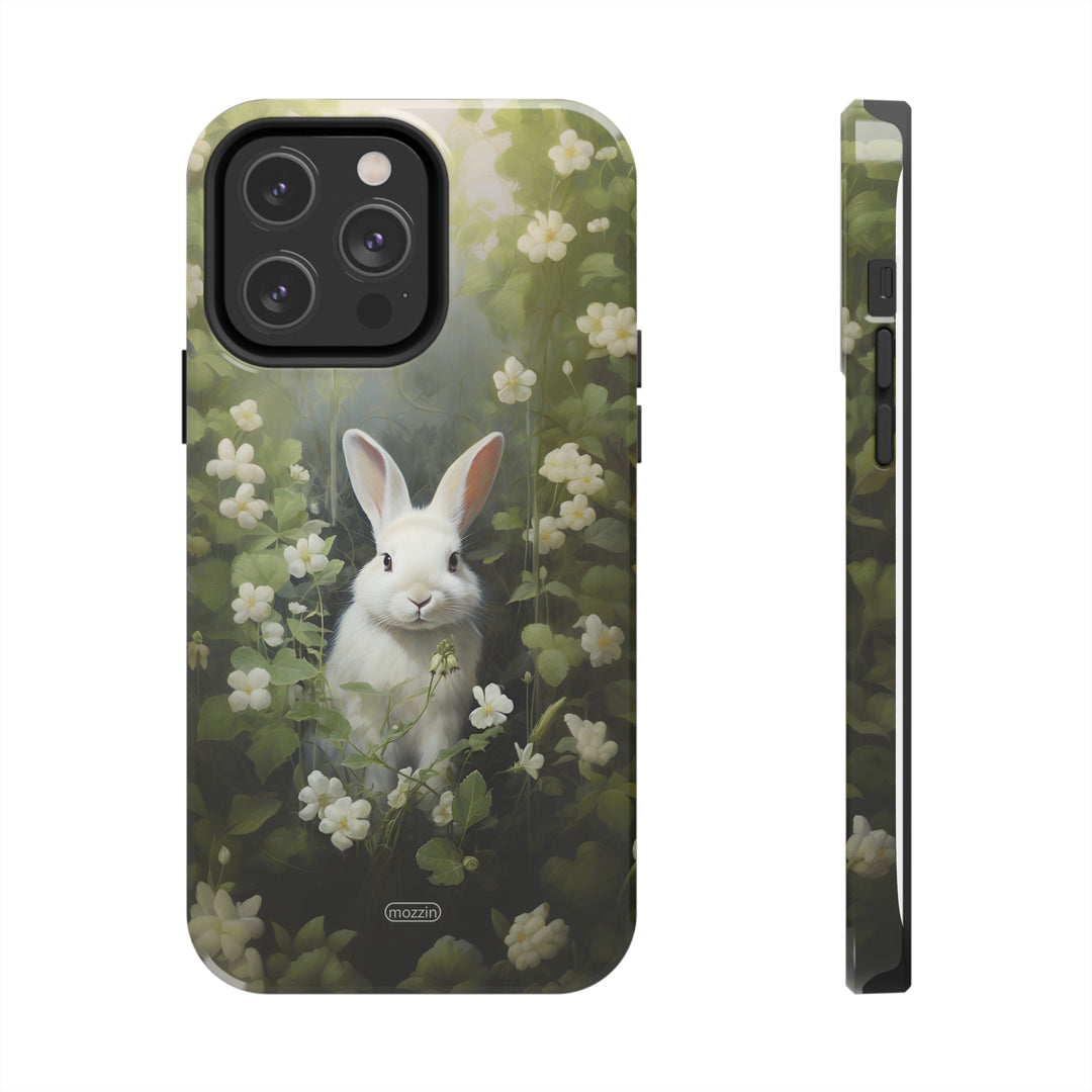 Tough Phone Cases - White Rabbit