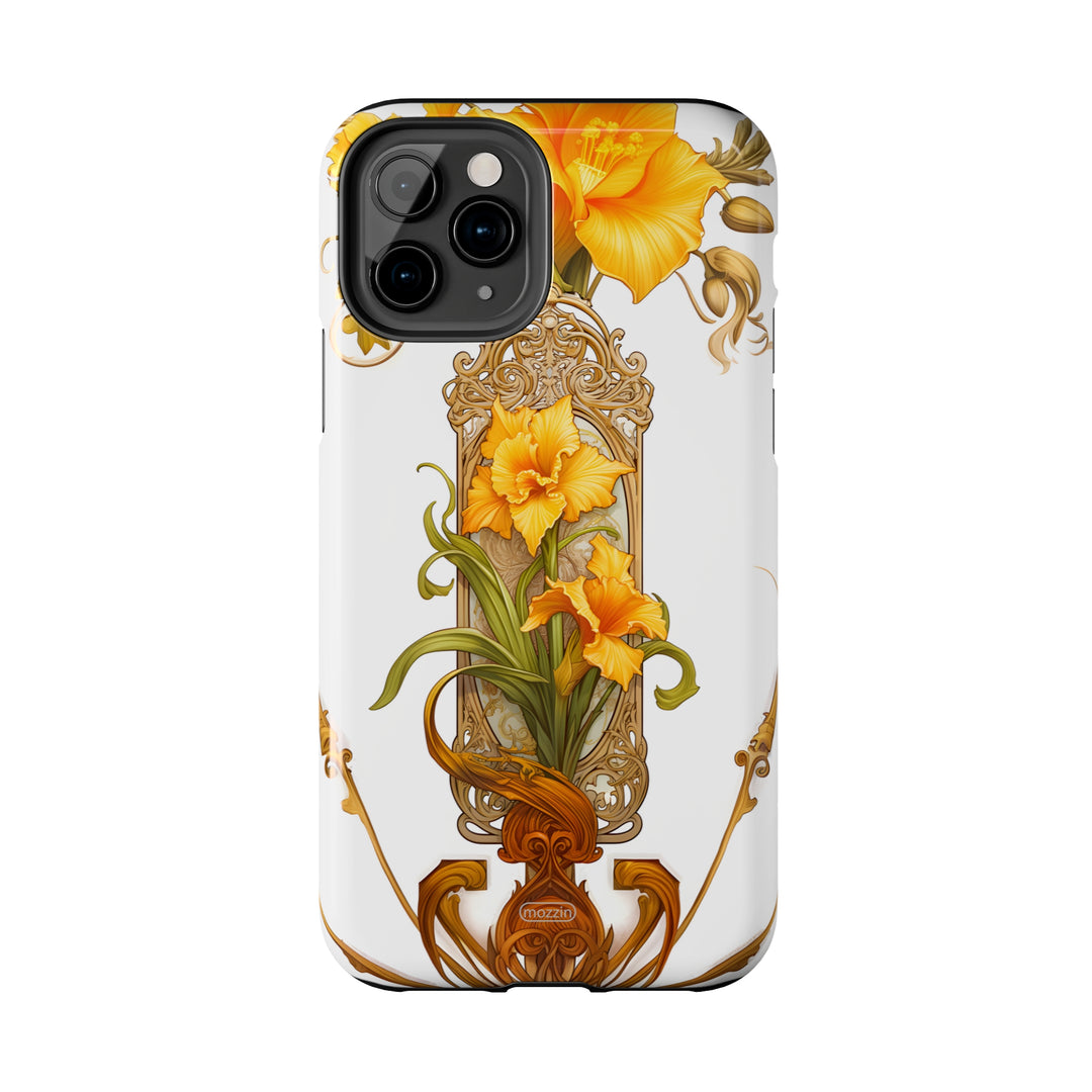 Tough Phone Cases - Birth Flower Mar. - Daffodil