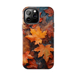 Load image into Gallery viewer, Tough Phone Cases - Autumn Maple Leaves