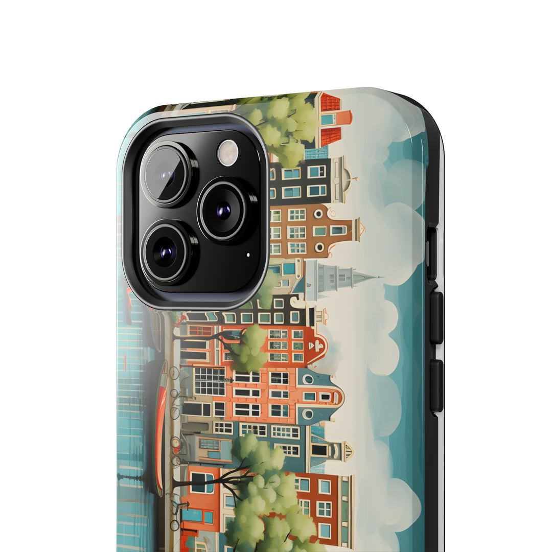 Tough Phone Cases - Typical houses illustration2